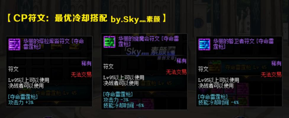 《DNF》游戏佣兵护石和符文最佳搭配2024：打造最强角色  第1张