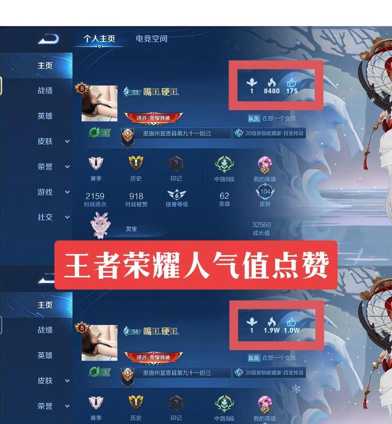 如何提高王者荣耀主页的赞数？  第2张