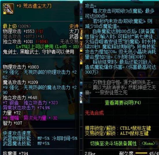 dnf固伤属性怎么看？如何判断固伤高低？  第1张