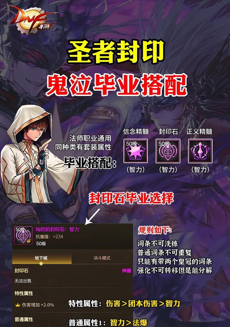 DNF武神职业适合使用哪种圣者封印？封印选择有何讲究？  第3张