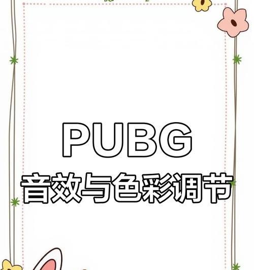 绝地求生中如何调整游戏颜色？颜色调整对游戏体验有何影响？  第2张