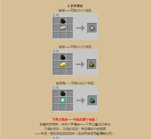 我的世界煤炭挖掘工具选择和使用方法是什么？  第2张