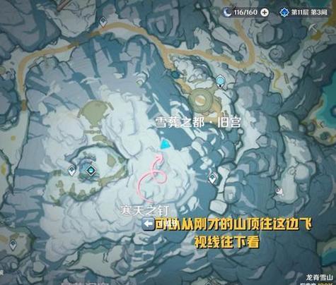 原神龙脊雪山100%探索度攻略（解锁所有秘密、收集珍贵资源）  第2张