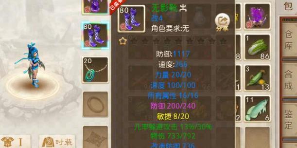 问道中力水鞋子属性选择的技巧是什么？  第2张