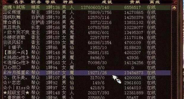 大话西游中查看本周帮派战功的方法是什么？  第1张