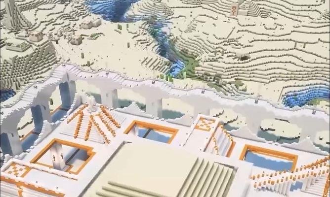 《我的世界》游戏绿洲神庙建筑详解（探秘游戏中的神秘世界）  第3张