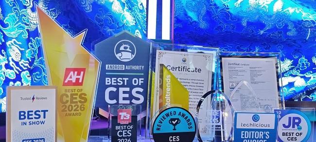 揽获多项产品技术创新大奖！TCL 实业携顶尖科技闪耀 CES 2026  第9张