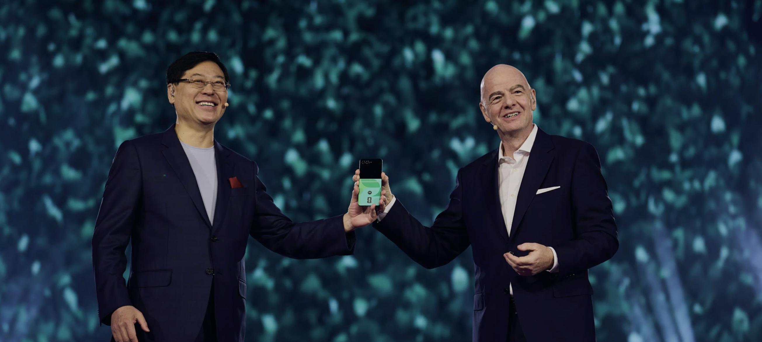 杨元庆与因凡蒂诺两次同台背后：联想集团混合式 AI 重塑世界杯「超级场景」  第1张